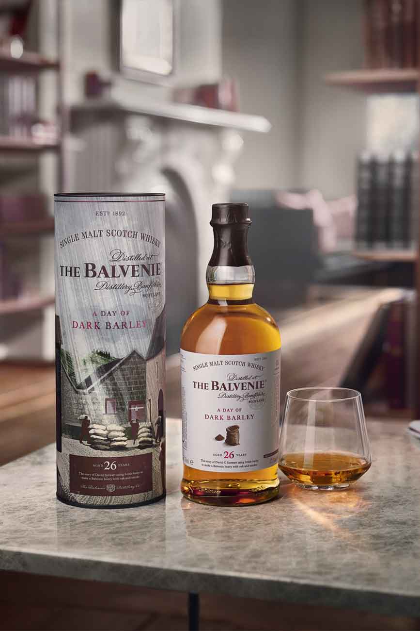 The Balvenie Stories Collection - A Day of Dark Barley 26 Year Old