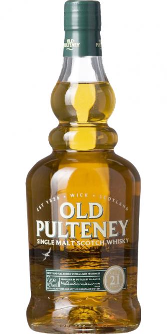 OLD PULTENEY - 21 YEAR OLD - SINGLE MALT SCOTCH WHISKY - 70CL 46% ABV