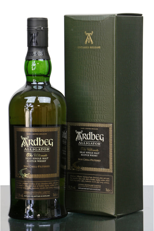 ARDBEG - ALLIGATOR UNTAMED RELEASE - SINGLE MALT SCOTCH WHISKY, 70CL, 51.2% ABV