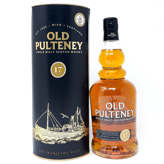 OLD PULTENEY - 17 YEAR OLD - SINGLE MALT SCOTCH WHISKY - 70CL 46% ABV