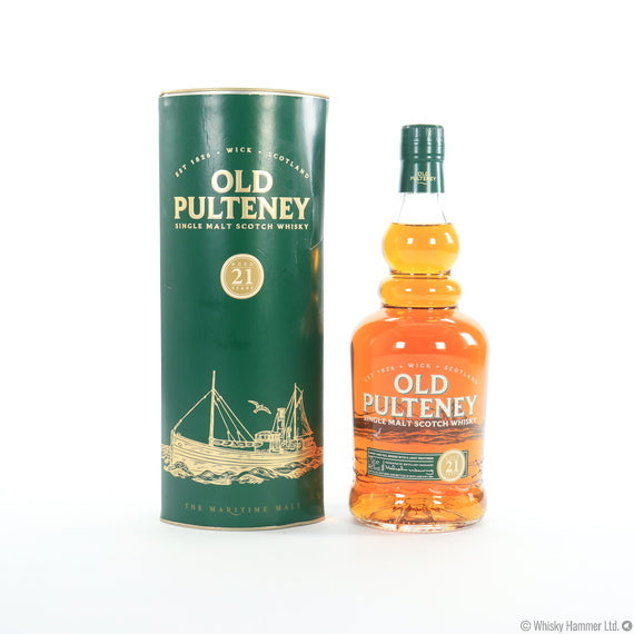 OLD PULTENEY - 21 YEAR OLD - SINGLE MALT SCOTCH WHISKY - 70CL 46% ABV